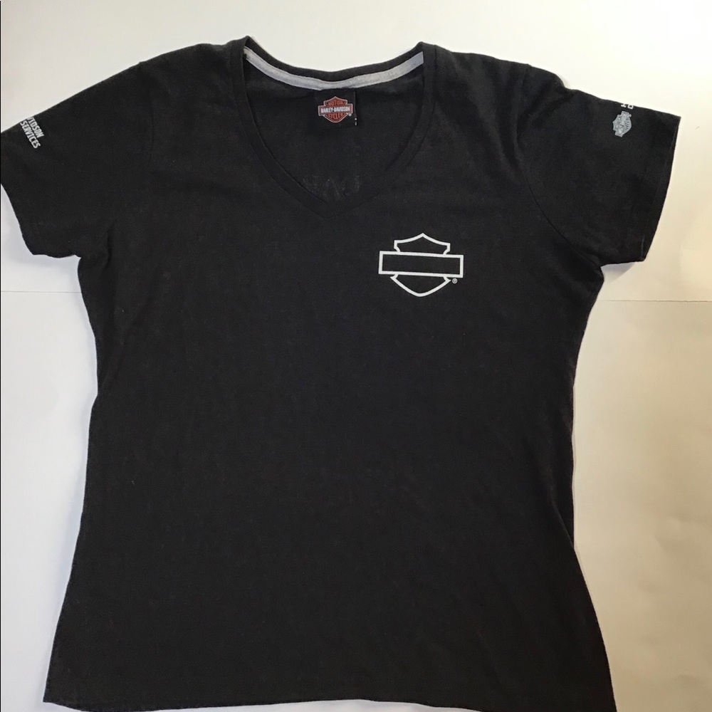 HARLEY-DAVIDSON WOMEN'S GRAPHIC V-NECK T-SHIRT